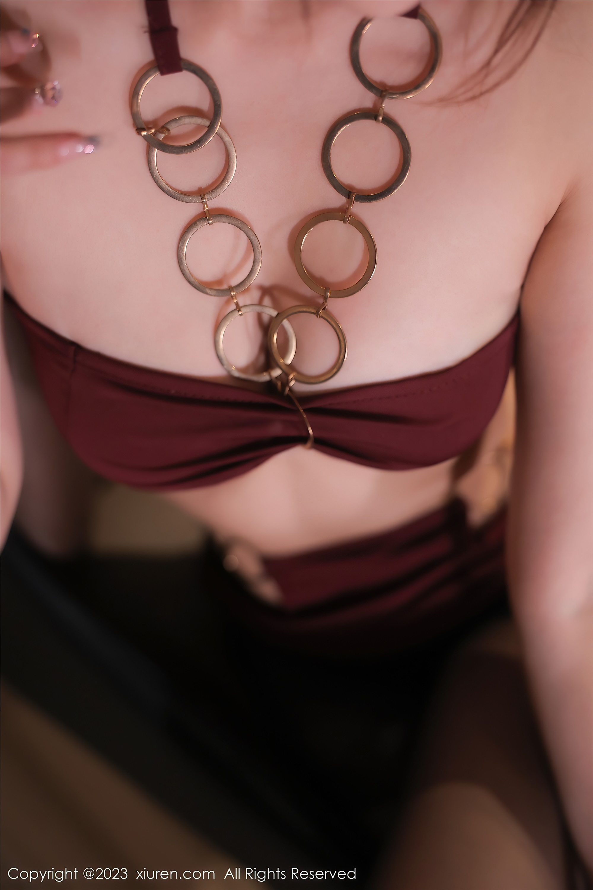 XiuRen秀人网  2023.07.14 NO.7078 汐汐baby 黑丝